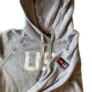 Northface USA Gray Hoodie size Small Woman’s